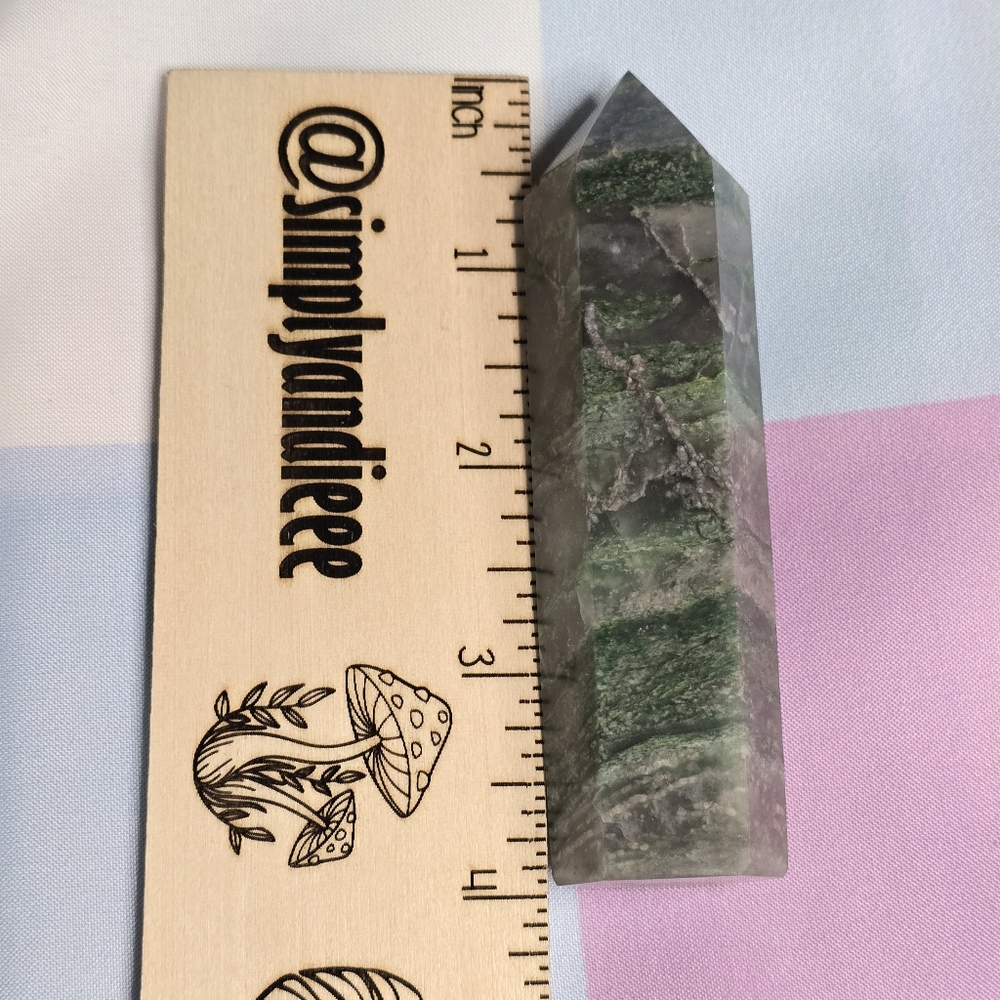 African Jade Tower Crystal Point B
